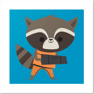 Rocket Racoon Posters and Art